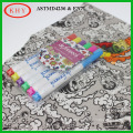 Set packaging colorful permanent fabric marker